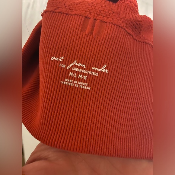 Urban Outfitters Red Crop Top- M/L - Picture 2 of 3